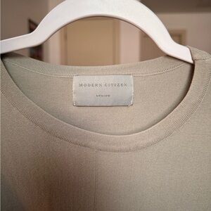 Modern Citizen Jude Cropped Wrap Knit Top